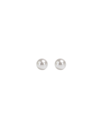 Load image into Gallery viewer, Mukt | Pearl Silver Earrings 6mm | Kids/2nd Stud Screw