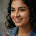 Load image into Gallery viewer, Mahika | 16 Stone Silver Nosepin