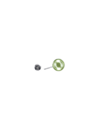 Load image into Gallery viewer, Mukt | Pearl Silver Earrings 8mm