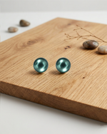 Load image into Gallery viewer, Mukt | Pearl Silver Earrings 8mm