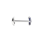 Load image into Gallery viewer, Manya | 7-Stone Silver Nosepin