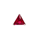 Load image into Gallery viewer, Mithi | Triangle Shaped Silver Nosepin