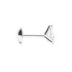 Load image into Gallery viewer, Mithi | Triangle Shaped Silver Earrings