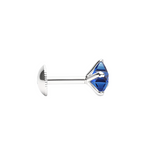 Load image into Gallery viewer, Mira | Star Shaped Silver Earrings