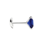 Load image into Gallery viewer, Manini | Square Shaped Silver Earrings