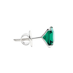 Load image into Gallery viewer, Manini | Square Shaped Silver Earrings