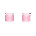 Load image into Gallery viewer, Manini | Square Shaped Silver Earrings