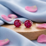 Load image into Gallery viewer, Mahua | Katori Rava Silver Earrings