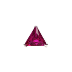 Load image into Gallery viewer, Mithi | Triangle Shaped Silver Nosepin