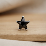 Load image into Gallery viewer, Mira | Star Shaped Silver Nosepin