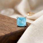 Load image into Gallery viewer, Manini | Square Shaped Silver Nosepins