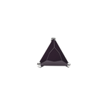 Load image into Gallery viewer, Mithi | Triangle Shaped Silver Nosepin