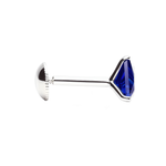 Load image into Gallery viewer, Mithi | Triangle Shaped Silver Earrings