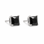 Load image into Gallery viewer, Mukul | Classic Square Stone Studs