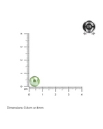 Load image into Gallery viewer, Mukt | Pearl Silver Earrings 8mm