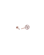 Load image into Gallery viewer, Mukt | Pearl Silver Earrings 6mm | Kids/2nd Stud Screw