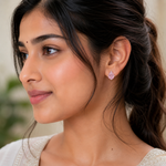 Load image into Gallery viewer, Mishka | Water Drop Stone Stud Earrings