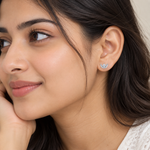 Load image into Gallery viewer, MOONLIGHT | Crescent Stone Earrings