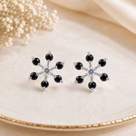 Load image into Gallery viewer, Medha | 7-Stone Starburst Stud Earrings