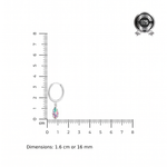 Load image into Gallery viewer, Mahira | Geometric Hoop Earrings