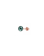 Load image into Gallery viewer, Mukt | Pearl Silver Earrings 6mm | English Back