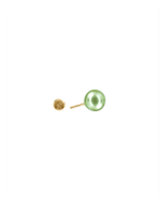 Load image into Gallery viewer, Mukt | Pearl Silver Earrings 6mm | English Back