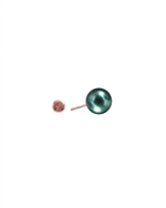 Load image into Gallery viewer, Mukt | Pearl Silver Earrings 10mm