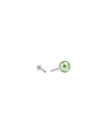 Load image into Gallery viewer, Mukt | Pearl Silver Earrings 6mm | Kids/2nd Stud Screw