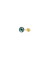 Load image into Gallery viewer, Mukt | Pearl Silver Earrings 6mm | English Back