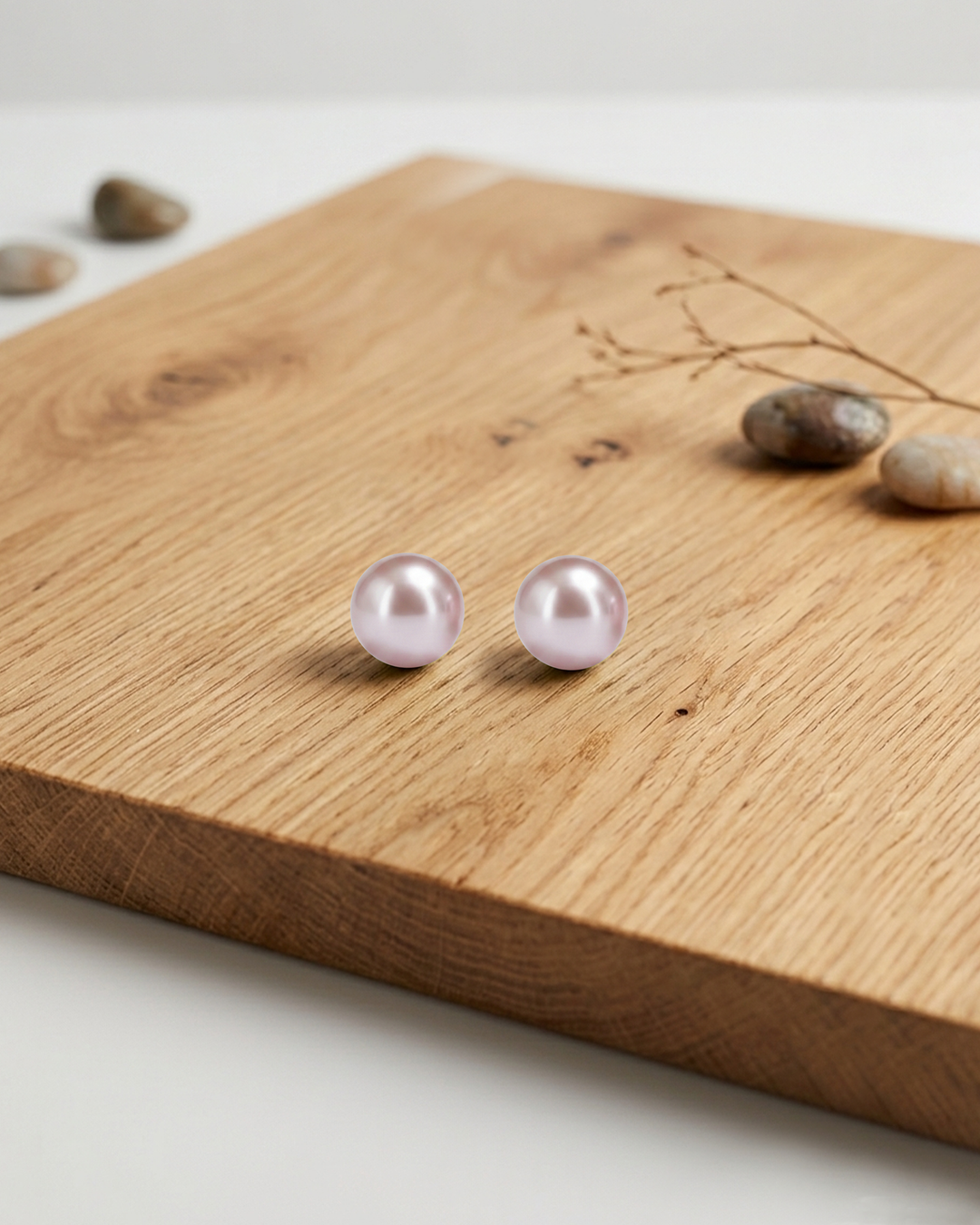 Mukt | Pearl Silver Earrings 6mm | Kids/2nd Stud Screw
