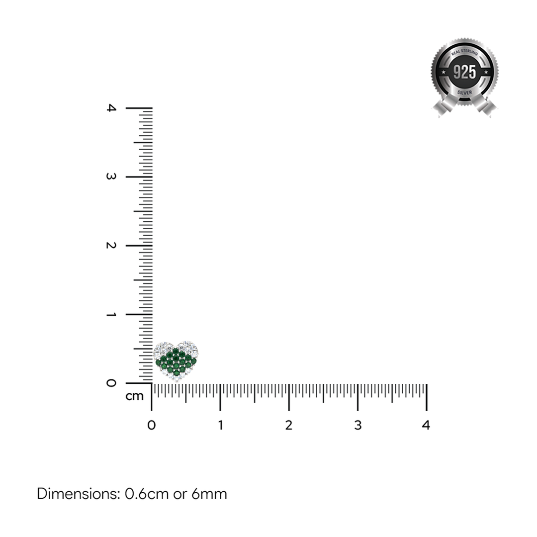 Mahika | 16-Stones Silver Earrings