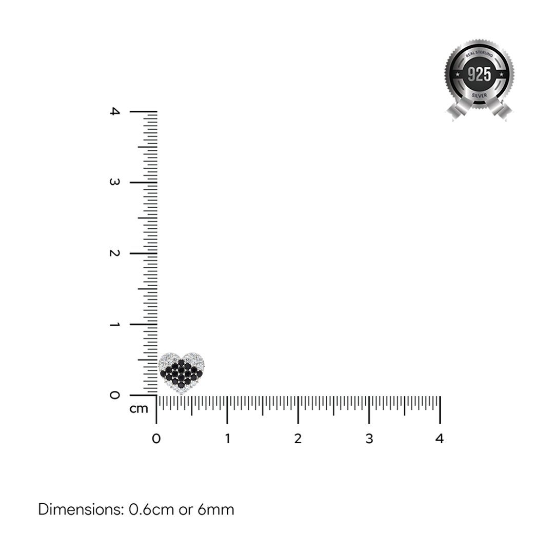 Mahika | 16-Stones Silver Earrings