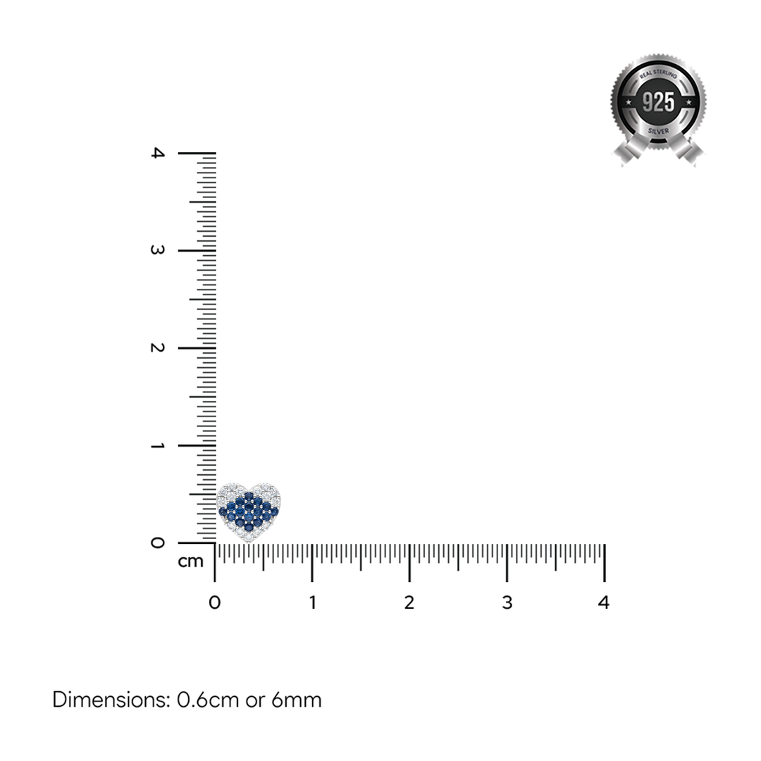 Mahika | 16-Stones Silver Earrings