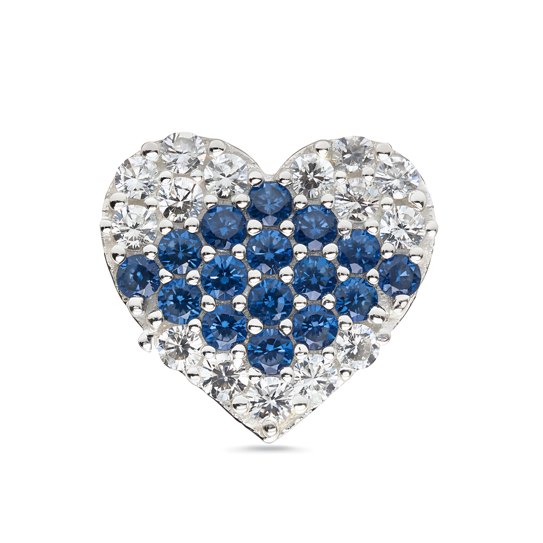 Mahika | 16-Stones Silver Earrings