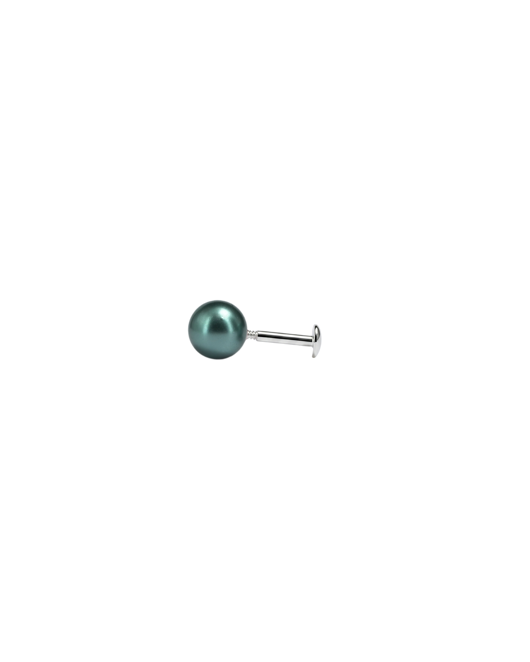 Mukt | Pearl Silver Earrings 6mm | Kids/2nd Stud Screw