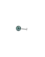Load image into Gallery viewer, Mukt | Pearl Silver Earrings 6mm | Kids/2nd Stud Screw
