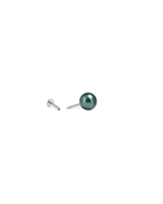Load image into Gallery viewer, Mukt | Pearl Silver Earrings 6mm | Kids/2nd Stud Screw
