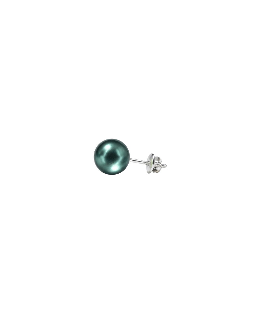 Mukt | Pearl Silver Earrings 8mm