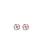 Load image into Gallery viewer, Mukt | Pearl Silver Earrings 8mm

