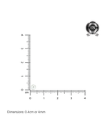 Load image into Gallery viewer, Mukt | Pearl Silver Earrings 4mm
