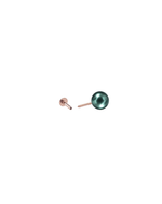 Load image into Gallery viewer, Mukt | Pearl Silver Earrings 6mm | Kids/2nd Stud Screw

