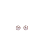 Load image into Gallery viewer, Mukt | Pearl Silver Earrings 6mm | Kids/2nd Stud Screw
