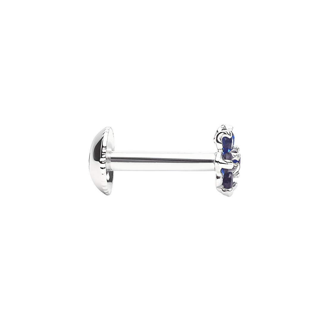 Manya | 7-Stone Silver Nosepin