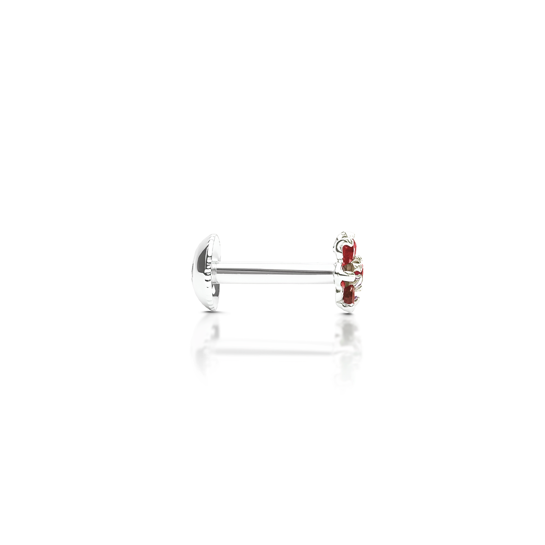 Manya | 7-Stone Silver Nosepin