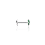 Load image into Gallery viewer, Manya | 7-Stone Silver Nosepin
