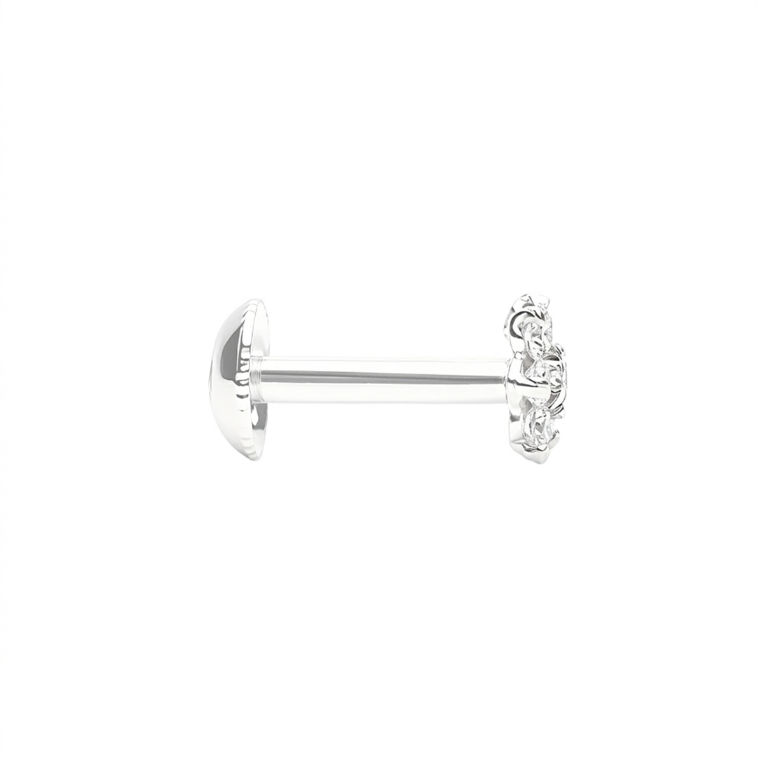Manya | 7-Stone Silver Nosepin