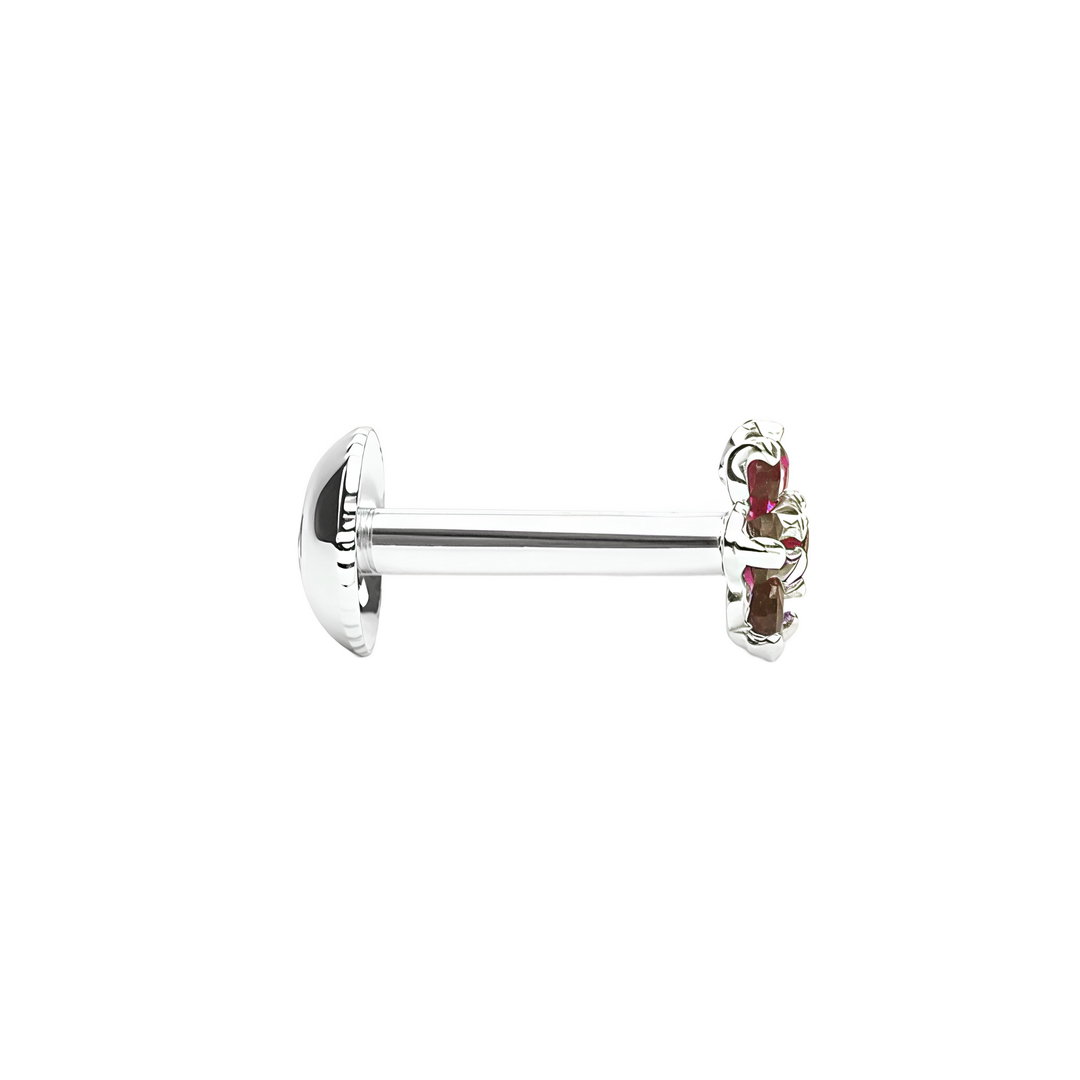 Manya | 7-Stone Silver Nosepin