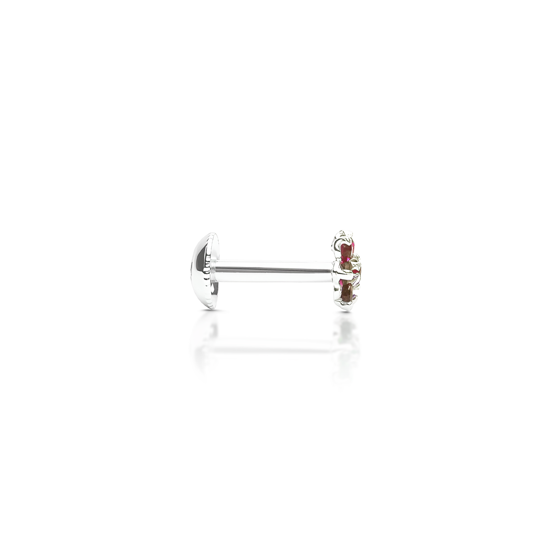 Manya | 7-Stone Silver Nosepin