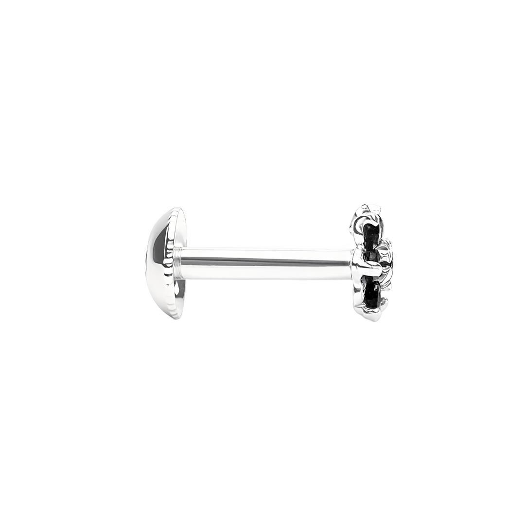 Manya | 7-Stone Silver Nosepin