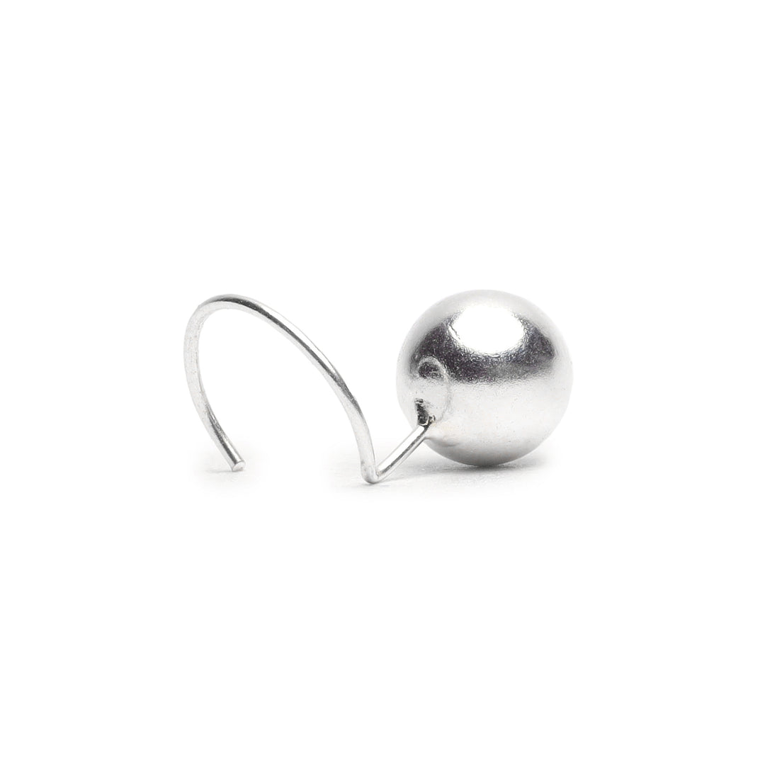 Moti | Ball shaped Silver Nosepins